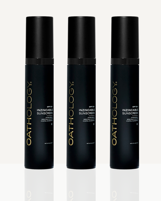 Oathology Inzincable® Mineral Tinted Sunscreen Trio